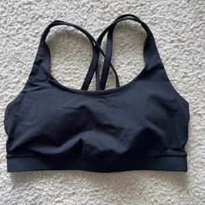 Lululemon black sports bra